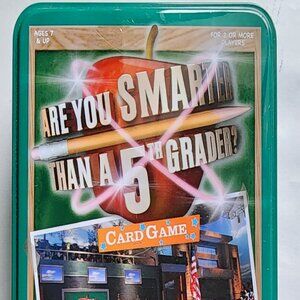 Are You Smarter Than a Fifth Grader Game-Based on TV Show-7yr+ New- Never Used